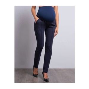 Seraphine Work Edit Maternity Pants US6 Navy Blue